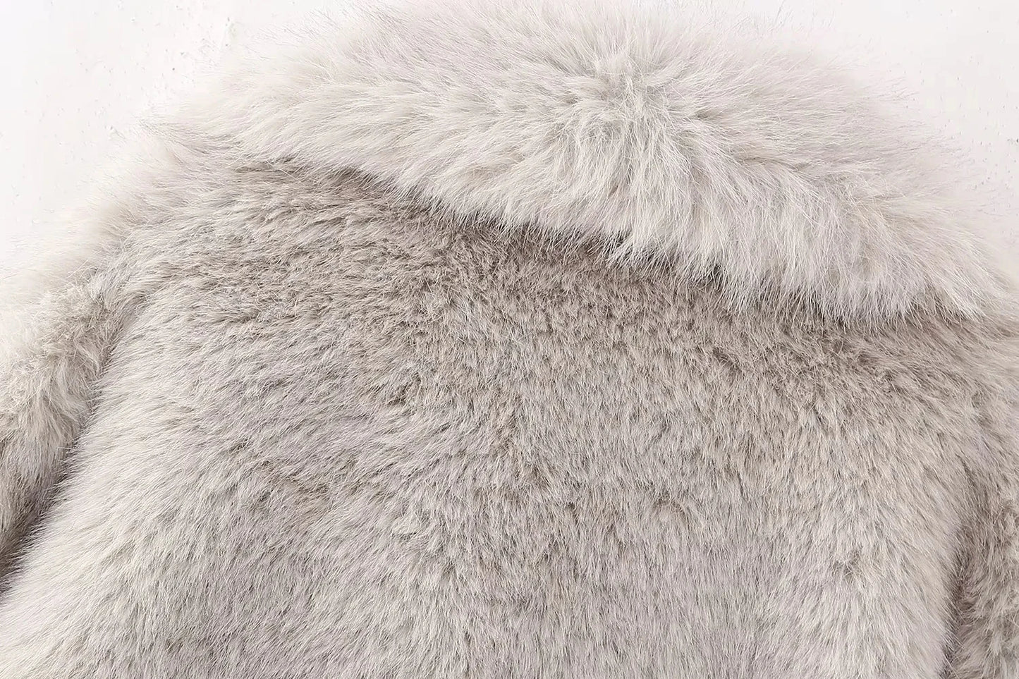 Faux Fur Oversized Coat