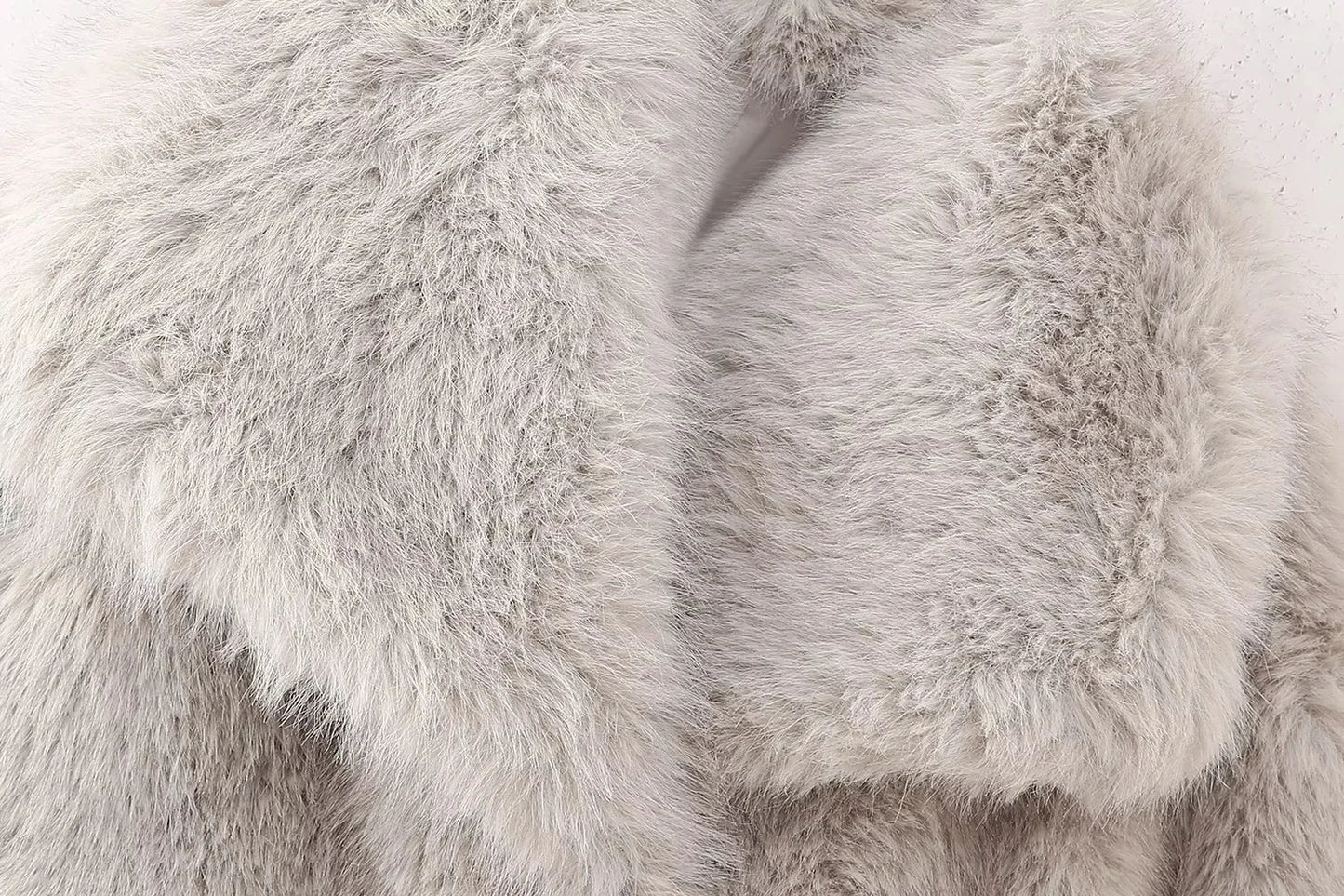 Faux Fur Oversized Coat