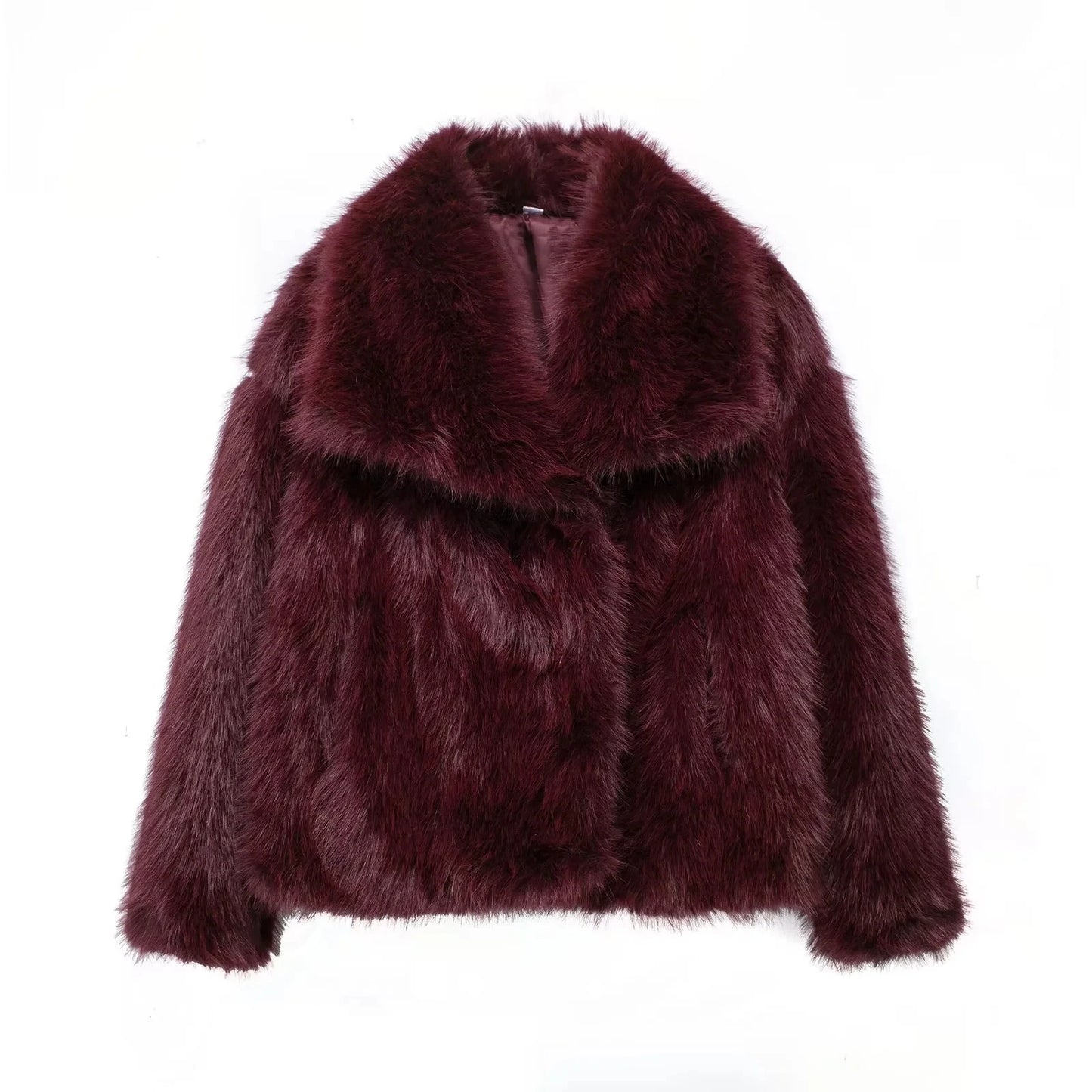 Faux Fur Oversized Coat